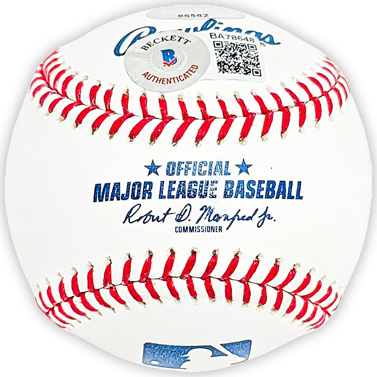 Ken Griffey Jr. Autographed Official MLB Baseball Seattle Mariners "HOF 16" Beckett BAS & MCS Holo Stock #194796