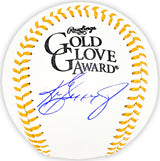 Ken Griffey Jr. Autographed Official Gold Glove Logo Baseball Seattle Mariners Beckett BAS Witness Stock #206029