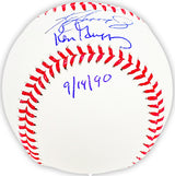 Ken Griffey Jr. & Ken Griffey Sr. Autographed Official MLB Baseball Seattle Mariners "Back To Back HR 9/14/90" Tristar Holo & Beckett BAS Witness Stock #212465