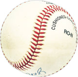 Jake Daniel Autographed Official NL Baseball Brooklyn Dodgers Beckett BAS QR #BM25861