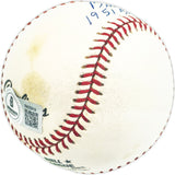 Bill Sharman Autographed Official NL Baseball Brooklyn Dodgers "1951 Brooklyn Dodgers" Beckett BAS QR #BM25919