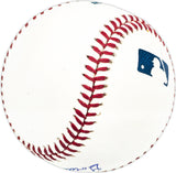 Gordon Seyfried Autographed Official MLB Baseball Cleveland Indians Beckett BAS QR #BM25959