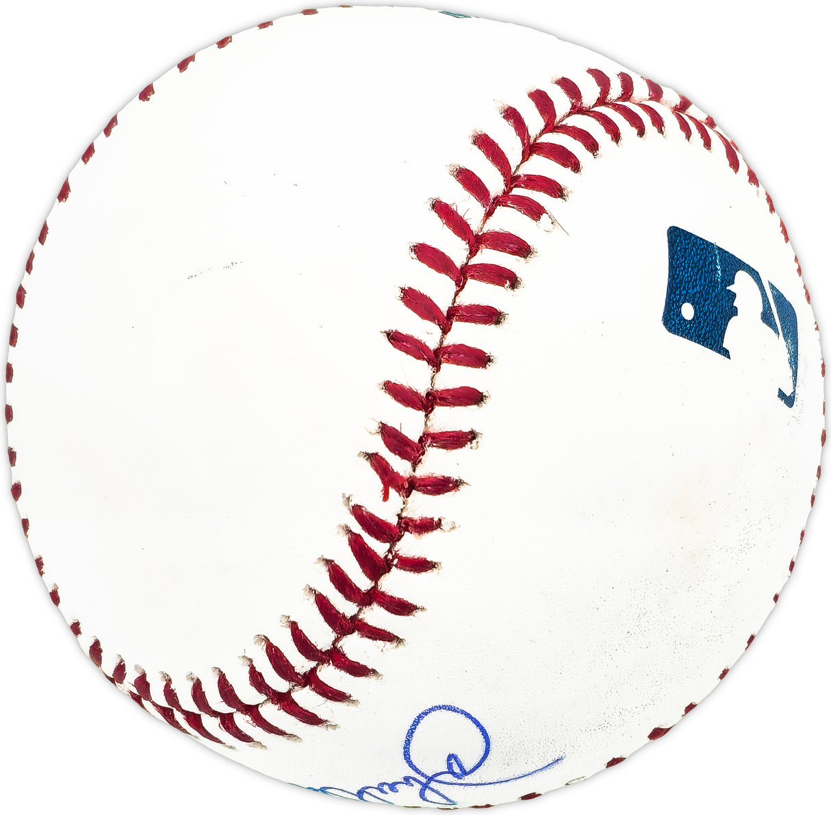 John Werhas Autographed Official MLB Baseball Los Angeles Dodgers Beckett BAS QR #BM25969