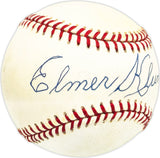 Elmer Klumpp Autographed Official NL Baseball Brooklyn Dodgers Beckett BAS QR #BM25990