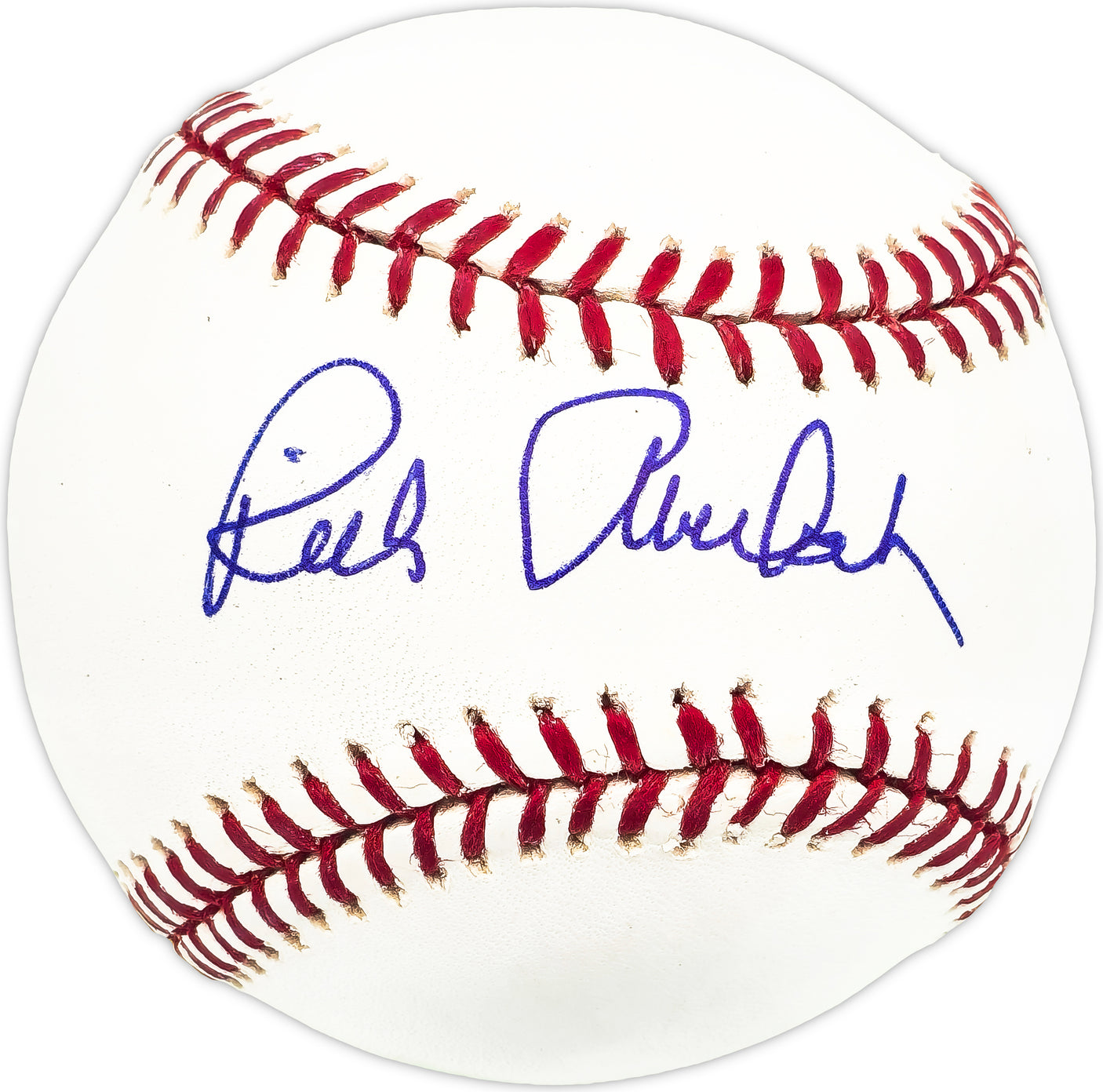 Rick Auerbach Autographed Official MLB Baseball Los Angeles Dodgers, Cincinnati Reds Beckett BAS QR #BM26010