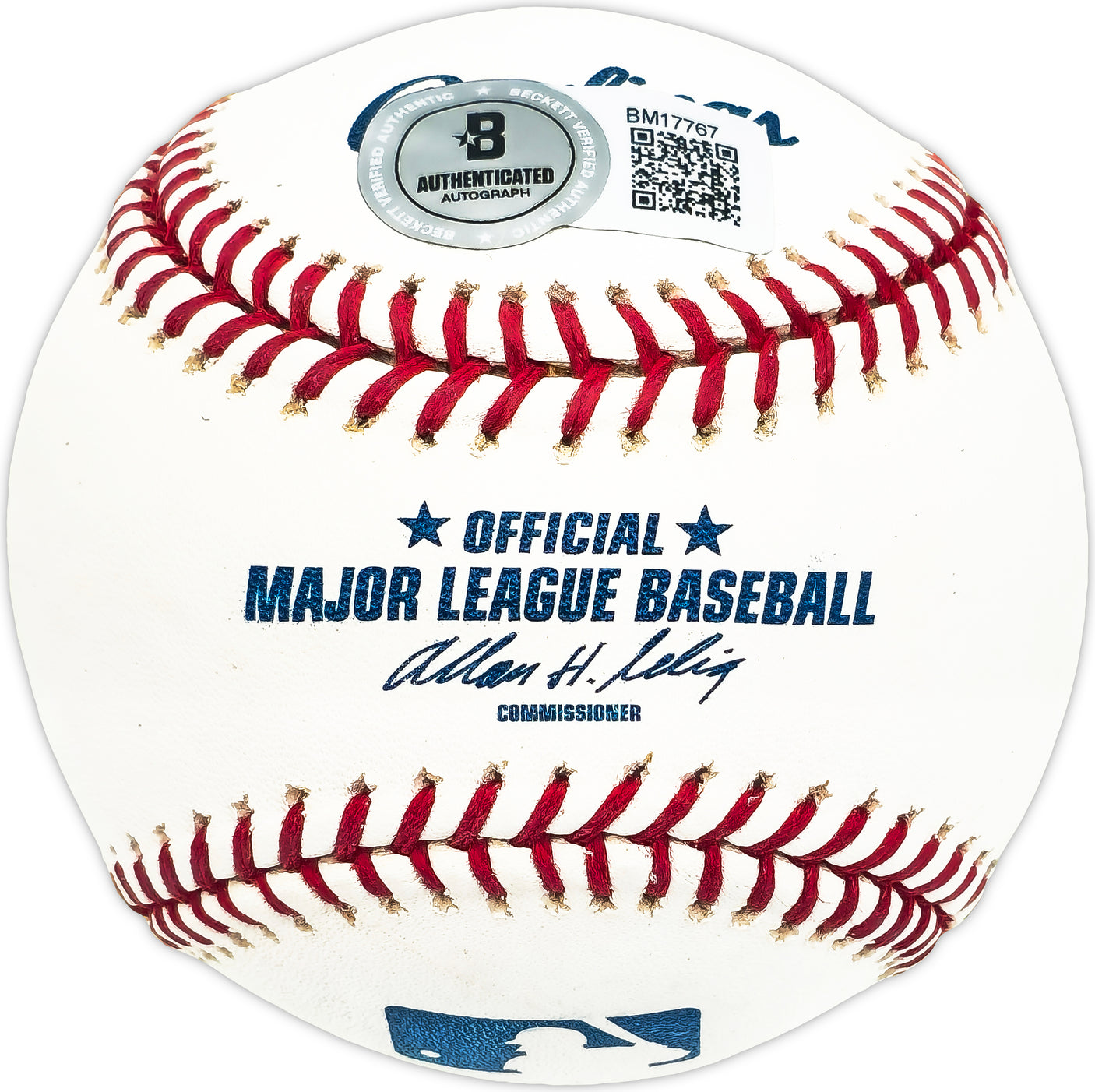 Bill McCool Autographed Official MLB Baseball San Diego Padres "Original Padre" Beckett BAS QR #BM17767