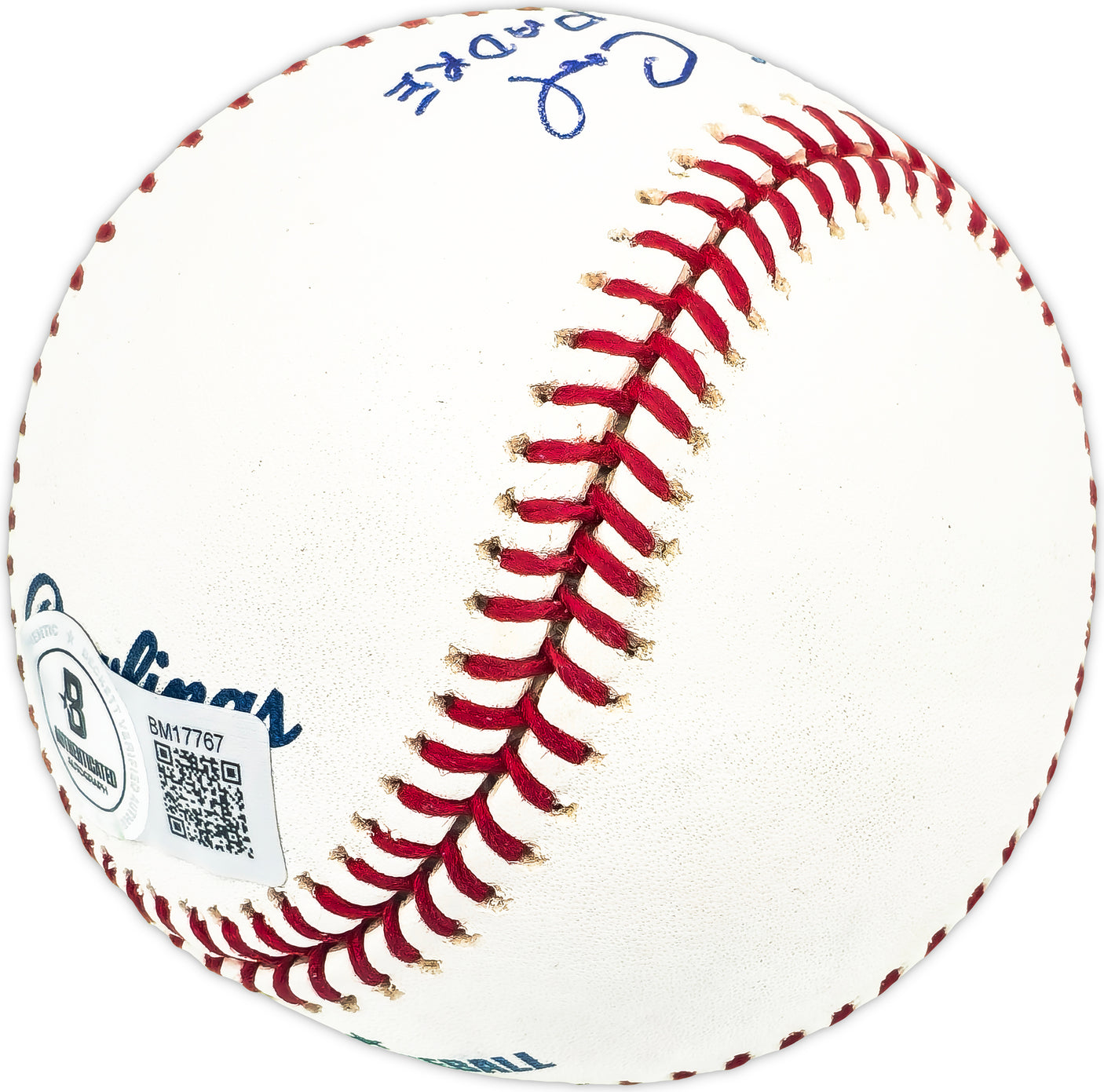 Bill McCool Autographed Official MLB Baseball San Diego Padres "Original Padre" Beckett BAS QR #BM17767