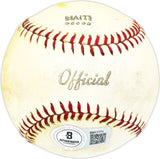 Brian Downing Autographed Official League Baseball Los Angeles Angels, Chicago White Sox Beckett BAS QR #BM17771