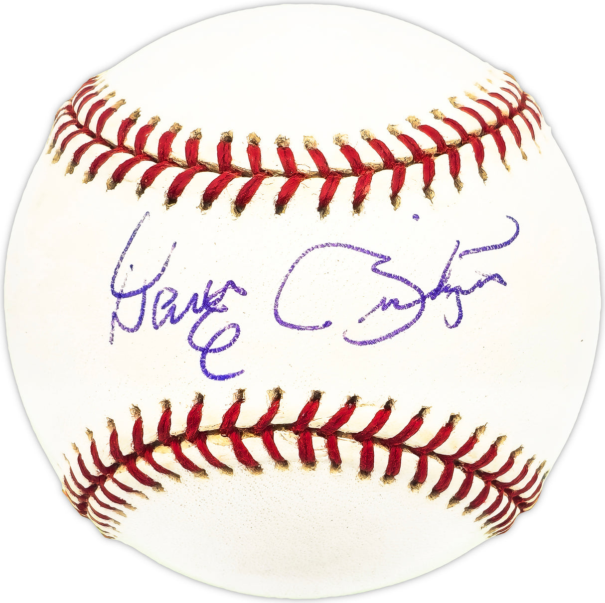 Dave Ricketts Autographed Official NL Baseball St. Louis Cardinals Beckett BAS QR #BM17773