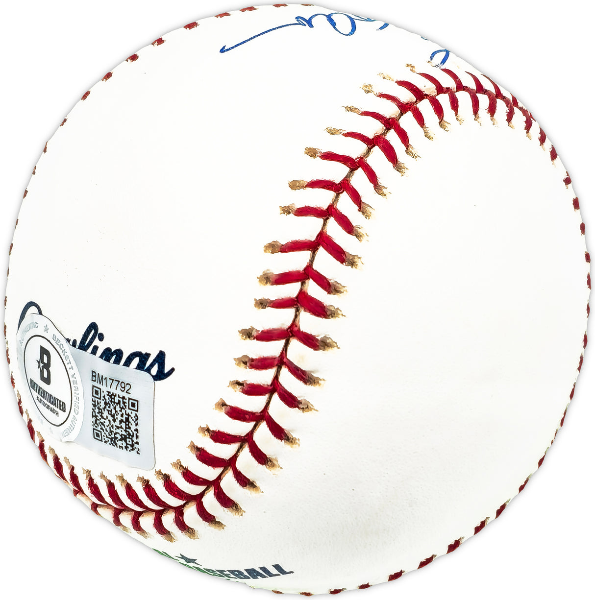 Tom Egan Autographed Official MLB Baseball Chicago White Sox, Los Angeles Angels Beckett BAS QR #BM17792