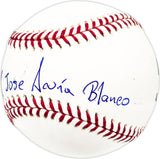 Ronald Acuna Jr. Autographed Official MLB Baseball Atlanta Braves Full Name Beckett BAS #Y60702