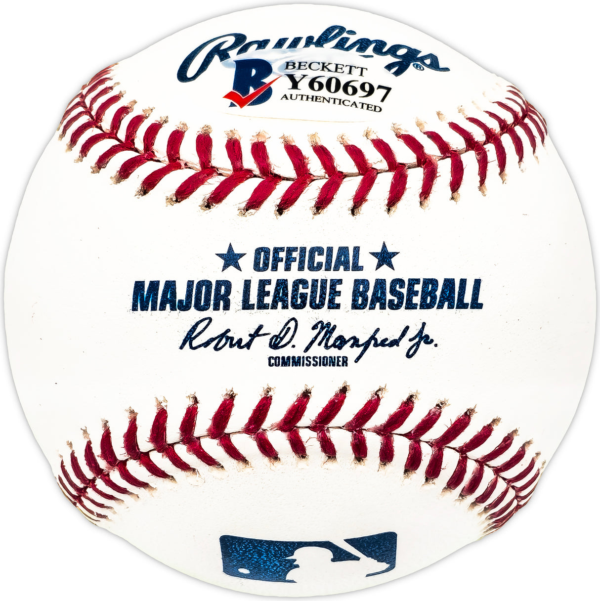 Ronald Acuna Jr. Autographed Official MLB Baseball Atlanta Braves Full Name Beckett BAS #Y60697