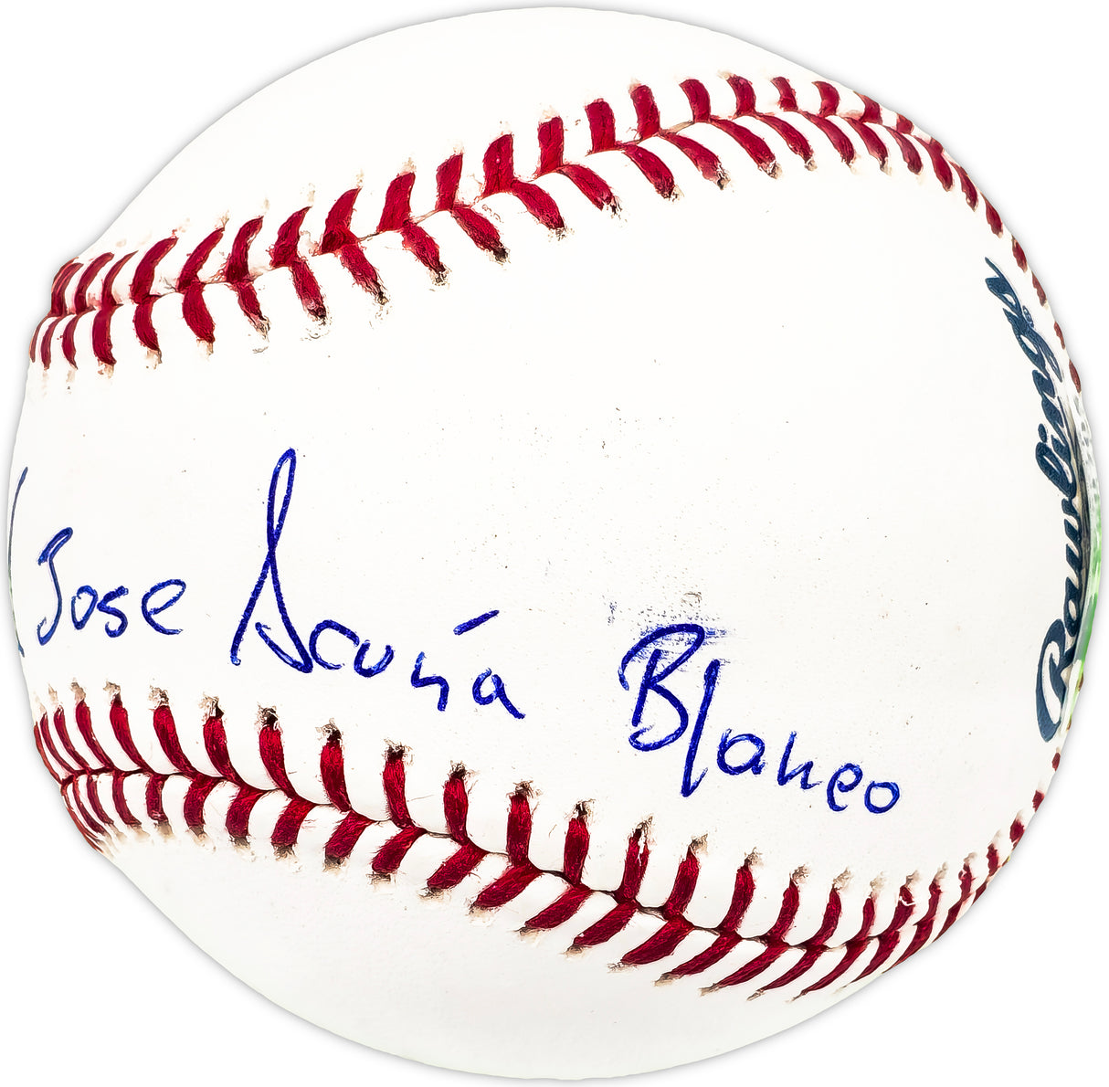 Ronald Acuna Jr. Autographed Official MLB Baseball Atlanta Braves Full Name Beckett BAS #Y60705