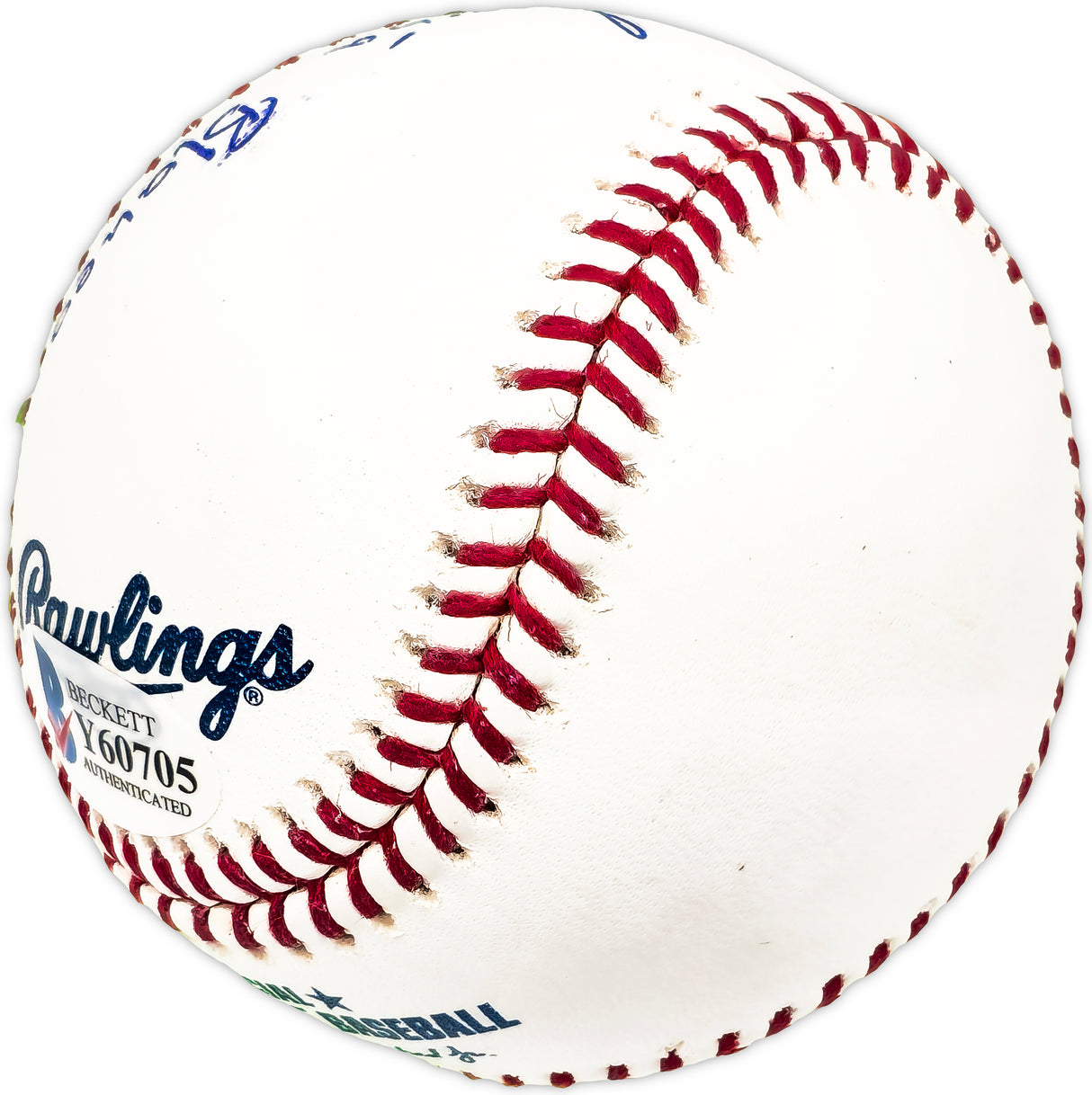 Ronald Acuna Jr. Autographed Official MLB Baseball Atlanta Braves Full Name Beckett BAS #Y60705