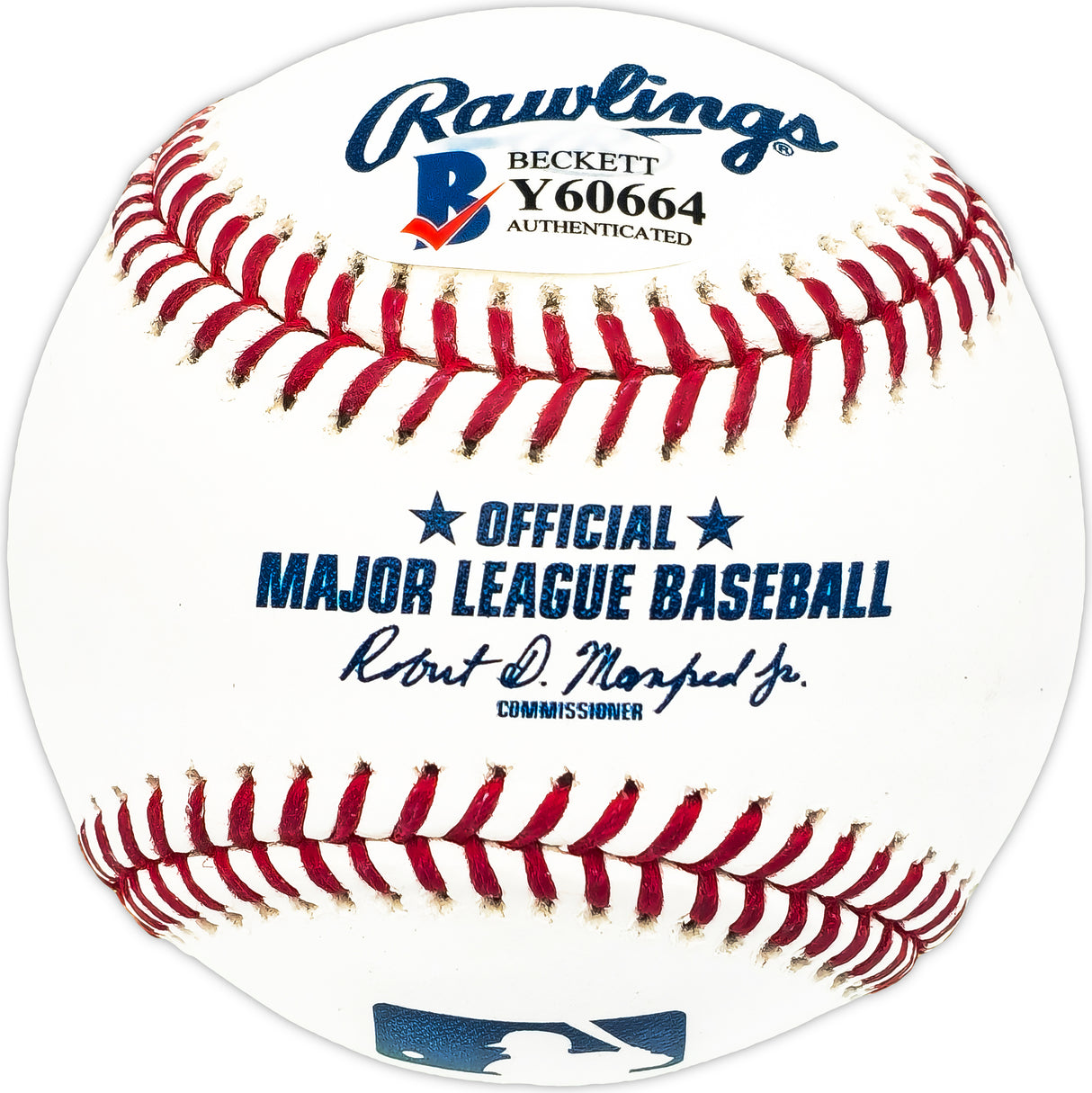 Ronald Acuna Jr. Autographed Official MLB Baseball Atlanta Braves Full Name Beckett BAS #Y60664