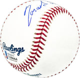 Ronald Acuna Jr. Autographed Official MLB Baseball Atlanta Braves Full Name Beckett BAS #Y60664