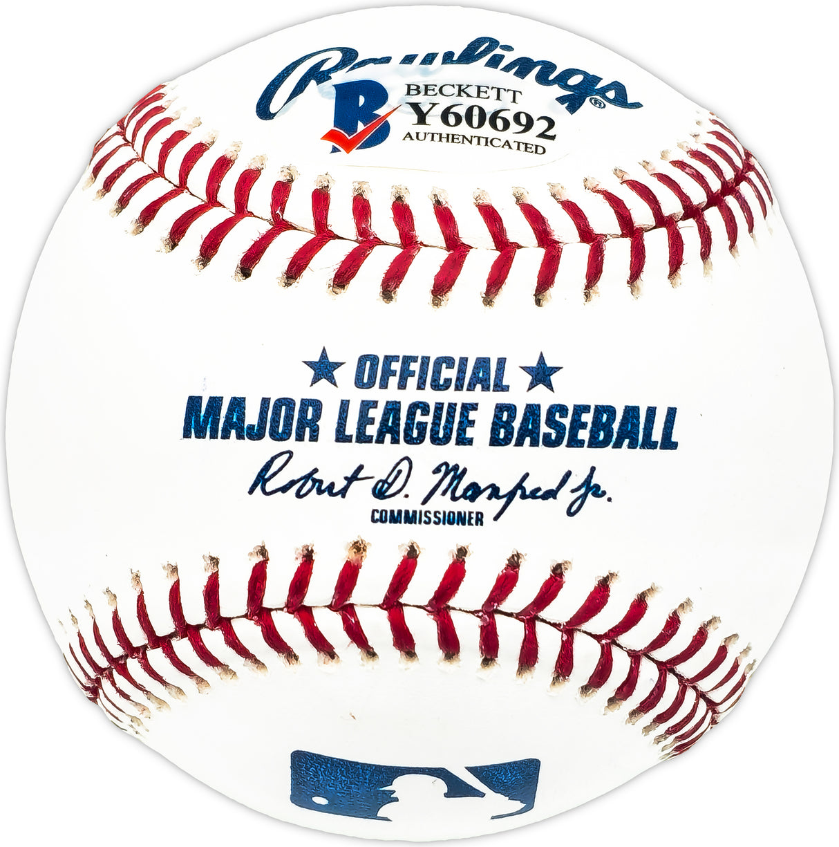 Ronald Acuna Jr. Autographed Official MLB Baseball Atlanta Braves Full Name Beckett BAS #Y60692