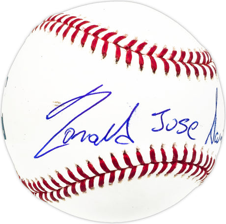 Ronald Acuna Jr. Autographed Official MLB Baseball Atlanta Braves Full Name Beckett BAS #Y60690