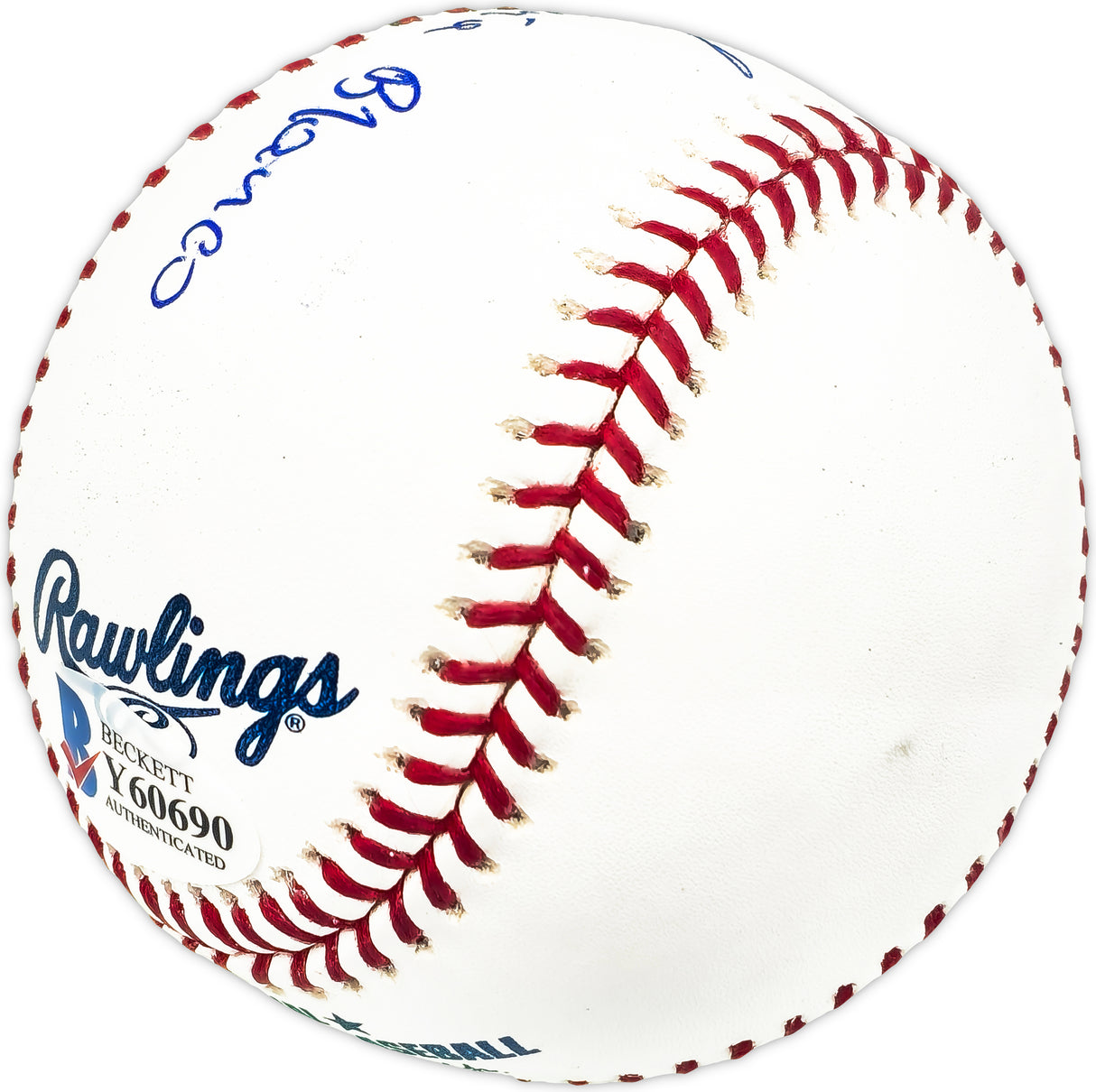 Ronald Acuna Jr. Autographed Official MLB Baseball Atlanta Braves Full Name Beckett BAS #Y60690