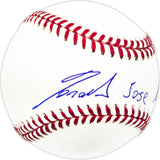 Ronald Acuna Jr. Autographed Official MLB Baseball Atlanta Braves Full Name Beckett BAS #Y60704