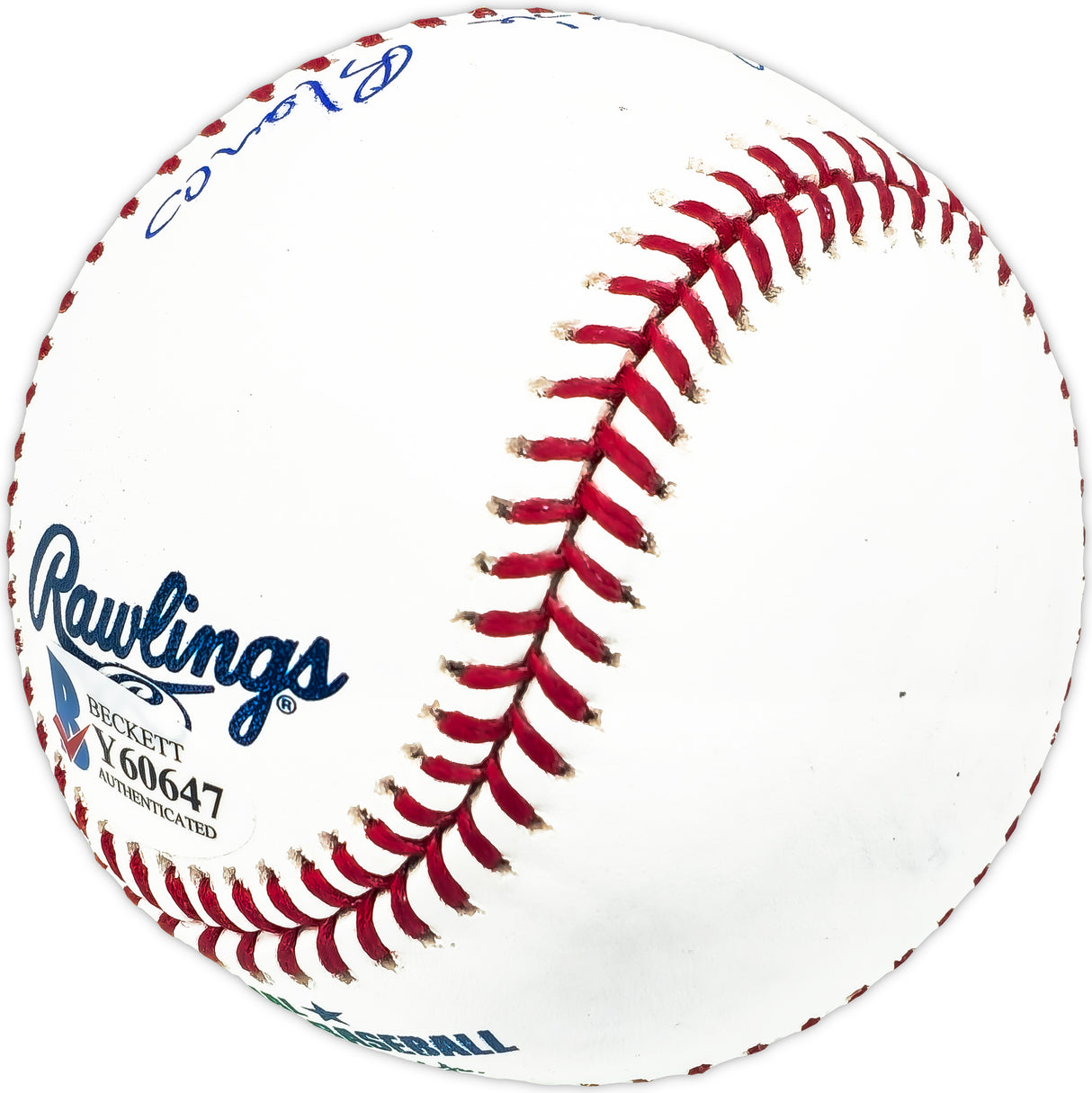 Ronald Acuna Jr. Autographed Official MLB Baseball Atlanta Braves Full Name Beckett BAS #Y60647