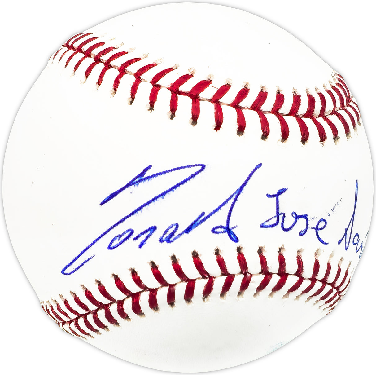 Ronald Acuna Jr. Autographed Official MLB Baseball Atlanta Braves Full Name Beckett BAS #Y60698