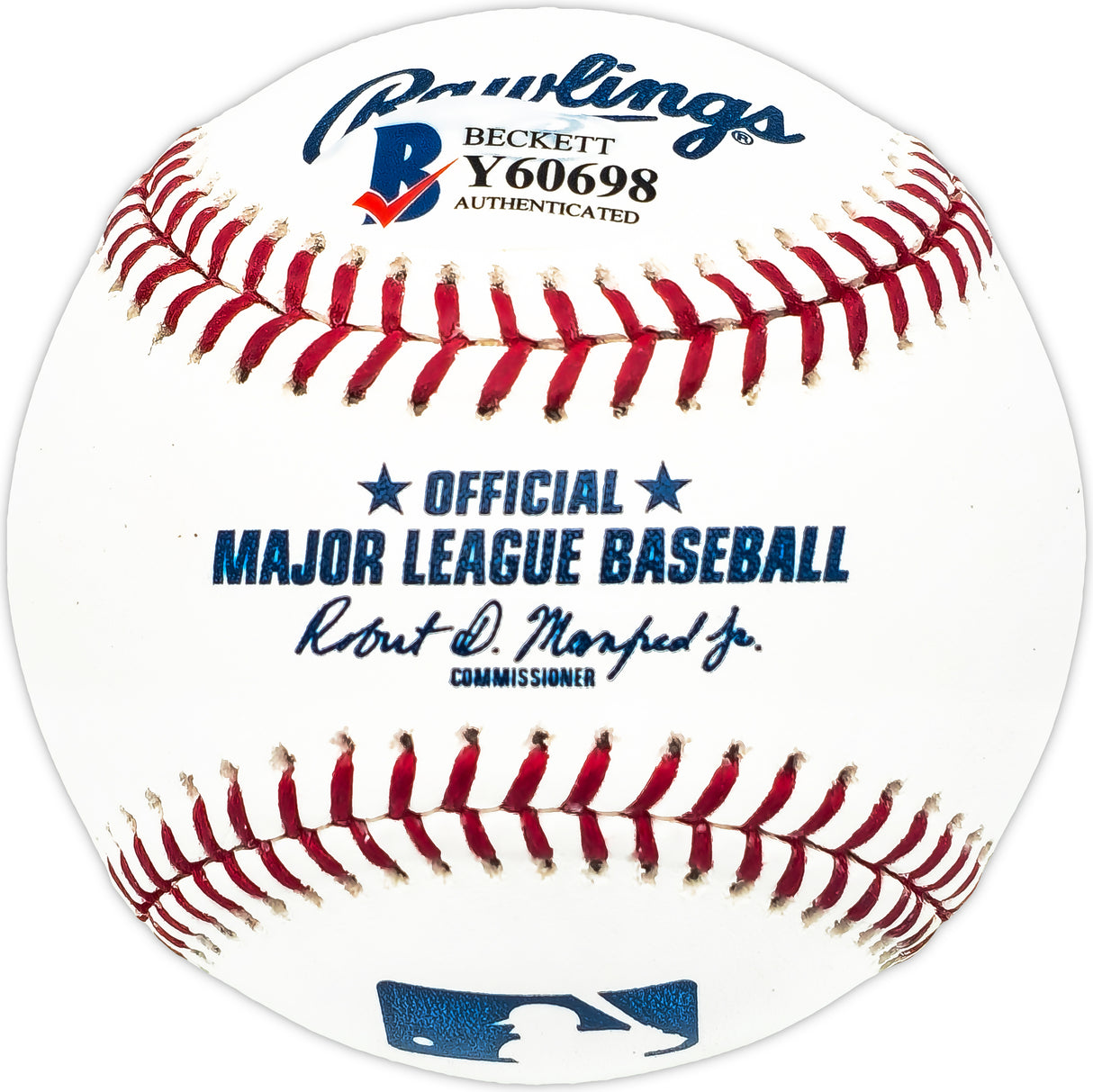 Ronald Acuna Jr. Autographed Official MLB Baseball Atlanta Braves Full Name Beckett BAS #Y60698