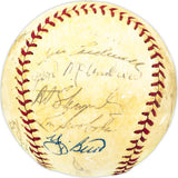 1969 New York Mets Team Signed Autographed Official Mets Baseball With 28 Signatures Including Yogi Berra Beckett BAS #AD78188