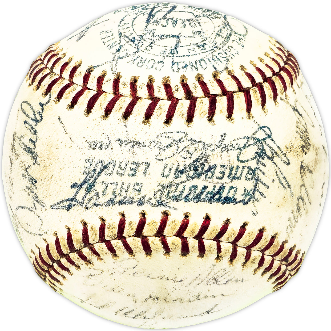 1966 Minnesota Twins Team Signed Autographed Official AL Baseball With 32 Signatures Including Harmon Killebrew & Cesar Tovar Beckett BAS #AD78204