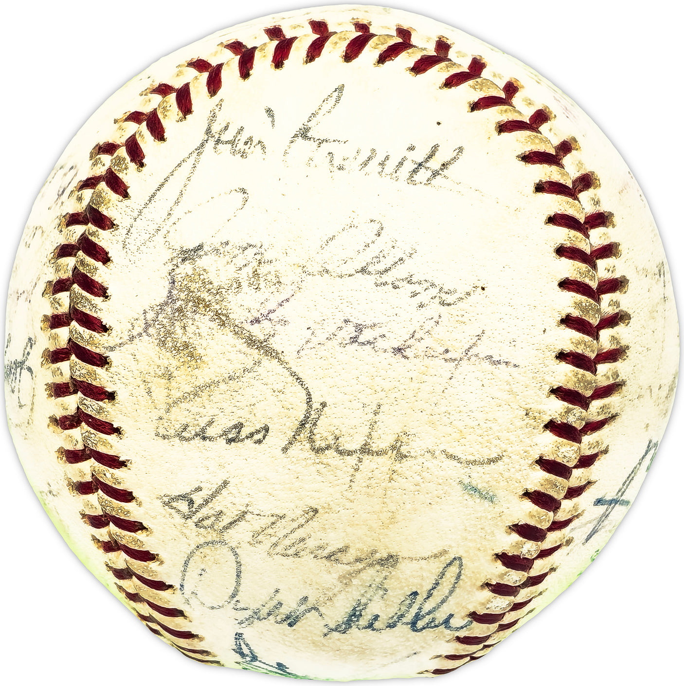 1966 Minnesota Twins Team Signed Autographed Official AL Baseball With 32 Signatures Including Harmon Killebrew & Cesar Tovar Beckett BAS #AD78204