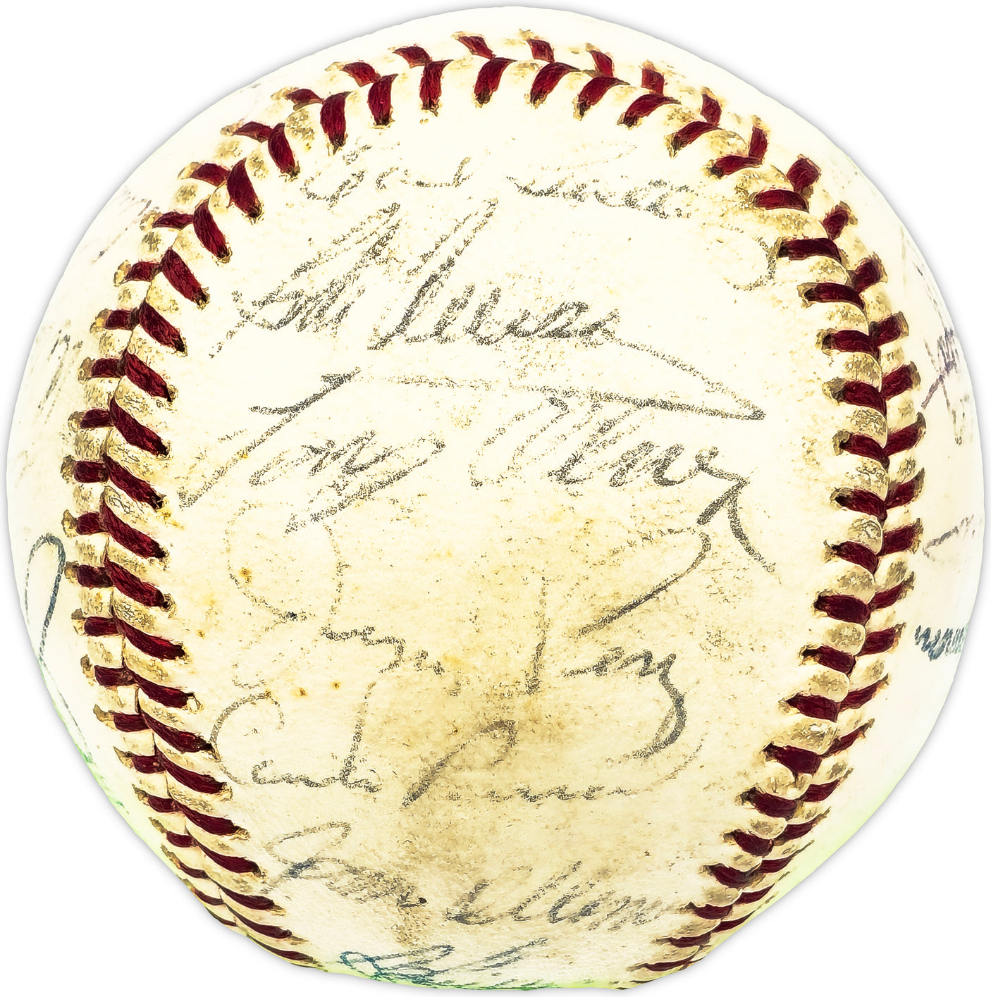 1966 Minnesota Twins Team Signed Autographed Official AL Baseball With 32 Signatures Including Harmon Killebrew & Cesar Tovar Beckett BAS #AD78204