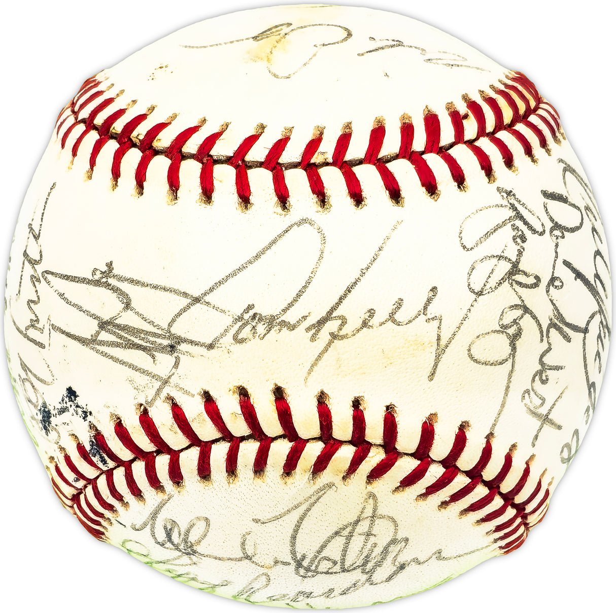 1984 Minnesota Twins Team Signed Autographed Official AL Baseball With 22 Signatures Including Kirby Puckett Beckett BAS #AD78203