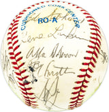 1984 Minnesota Twins Team Signed Autographed Official AL Baseball With 22 Signatures Including Kirby Puckett Beckett BAS #AD78203