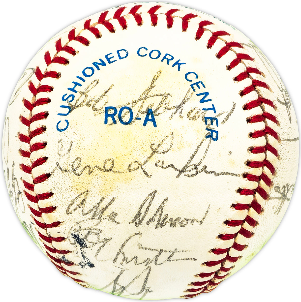 1984 Minnesota Twins Team Signed Autographed Official AL Baseball With 22 Signatures Including Kirby Puckett Beckett BAS #AD78203