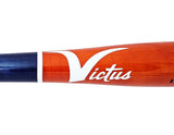 Yordan Alvarez Autographed Orange & Blue Victus Player Model Bat Houston Astros "2022 WS Winning 3-Run HR" Beckett BAS Witness Stock #215388