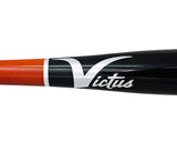 Yordan Alvarez Autographed Black & Orange Victus Player Model Bat Houston Astros "2022 WS Champions" Beckett BAS Witness Stock #215390