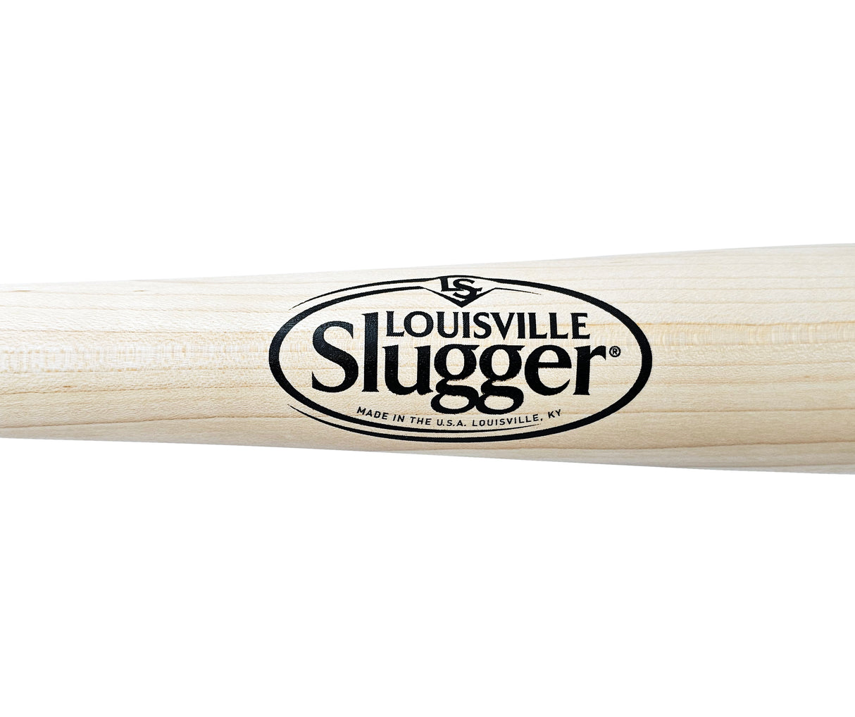 Unsigned Ash Natural Blonde Louisville Slugger Pro Stock Bat Stock #215384