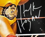 Hulk Hogan Autographed 16x20 Photo WWE Beckett BAS QR Stock #215340