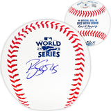 Ryne Stanek Autographed Official 2022 World Series MLB Baseball Houston Astros Beckett BAS Witness Stock #215408