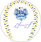 Jose Altuve Autographed Official 2016 All Star Game MLB Game Baseball Houston Astros JSA Stock #215517