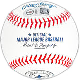 Adrian Beltre Autographed Official 3000th Hit Logo MLB Baseball Texas Rangers JSA Stock #215520