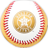 Yordan Alvarez Autographed Official 2022 Gold World Series Gold MLB Baseball Houston Astros Beckett BAS Witness Stock #215396