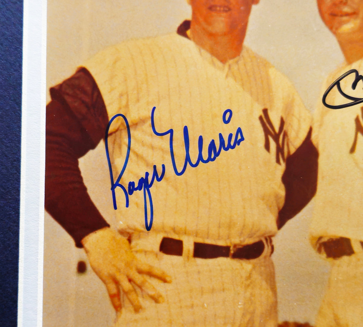 Mickey Mantle & Roger Maris Autographed Framed 8x10 Photo New York Yankees PSA/DNA #AN06862