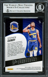 Stephen Curry Autographed 2022-23 Panini Revolution Card #32 Golden State Warriors Beckett BAS Stock #228009