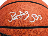 Patrick Ewing Autographed Authentic Indoor/Outdoor Basketball New York Knicks Beckett BAS Witness Stock #214817