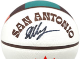 Victor Wembanyama Autographed 2023-24 City Edition Basketball San Antonio Spurs Fanatics Holo Stock #229513