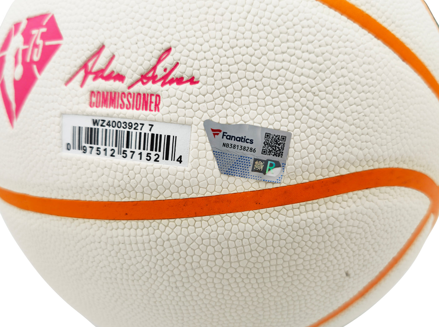 Victor Wembanyama Autographed City Edition Basketball San Antonio Spurs Fanatics Holo Stock #229512