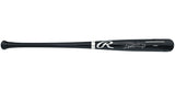 Vladimir Guerrero Sr. Autographed Black Rawlings Adirondack Pro Baseball Bat Anaheim Angels Beckett BAS Witness Stock #230016