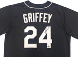 Seattle Mariners Ken Griffey Jr. Autographed Black Nike Jersey Size L Beckett BAS Witness Stock #230135