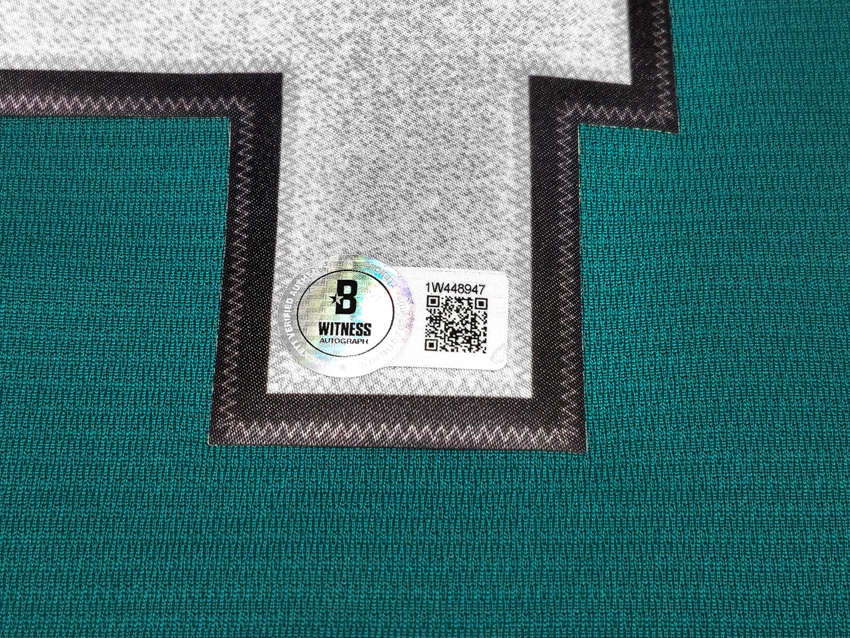 Seattle Mariners Ken Griffey Jr. Autographed Teal Nike Jersey Size L "HOF 16" Beckett BAS Witness Stock #230148